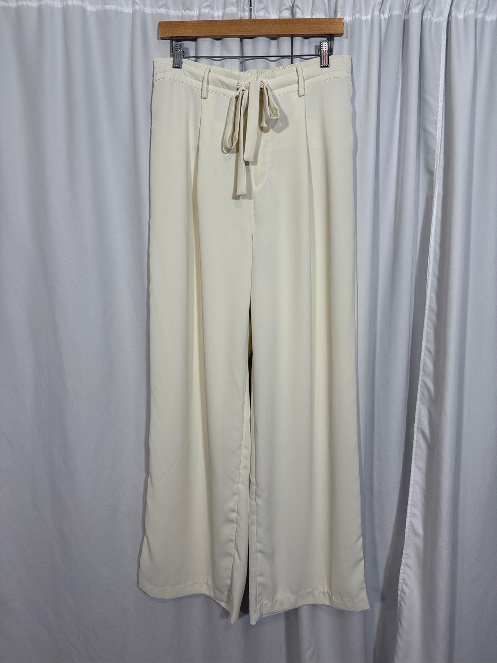 a new day Cream Wide Leg Drawstring Pants